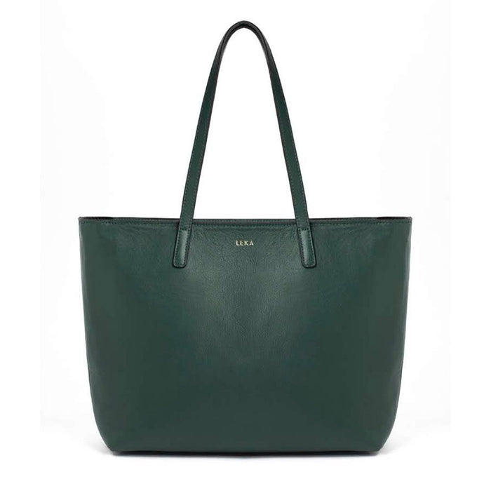 Darcia tote トートバッグ 小物入れ付(Green)