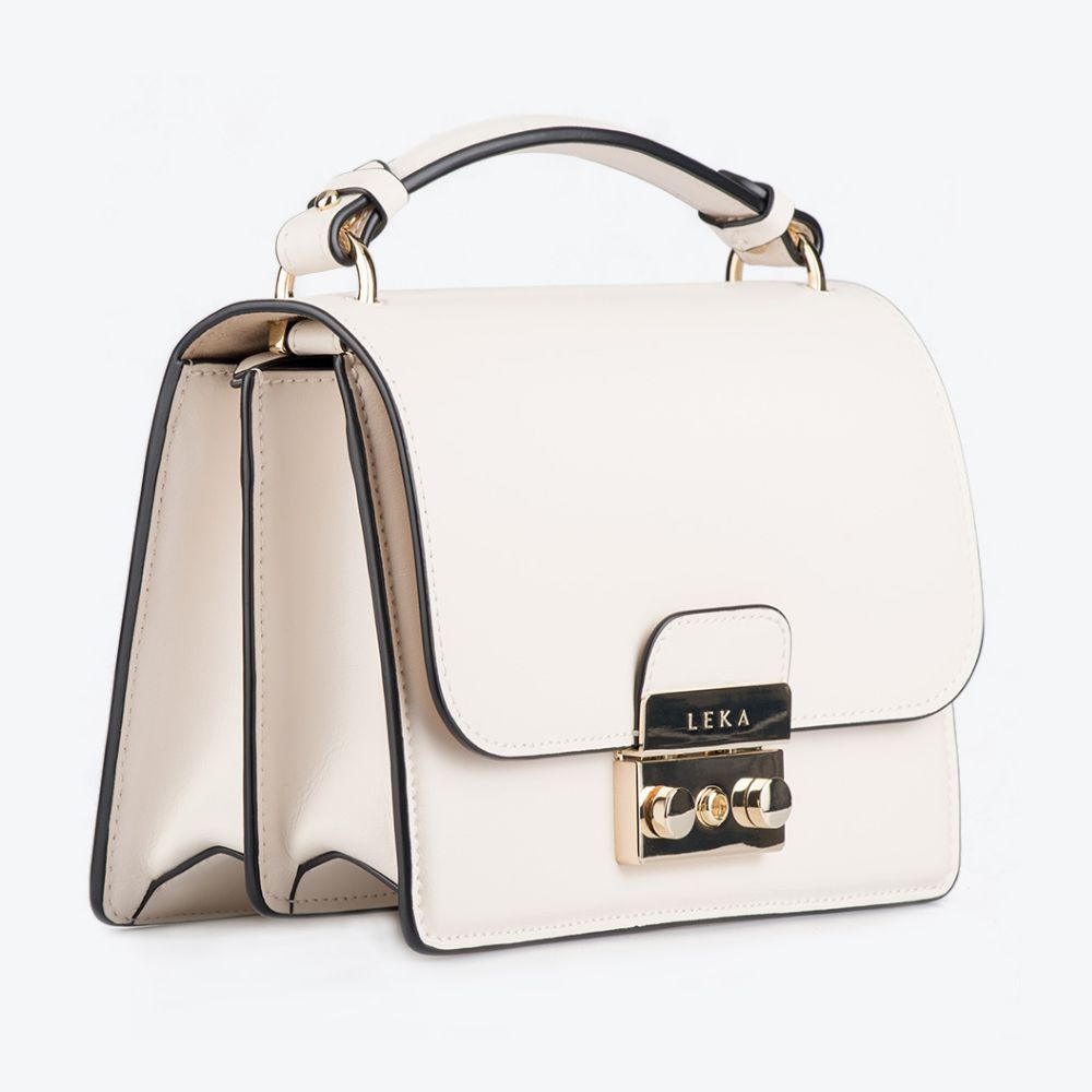 【LYN】Flora ショルダーバッグ アイボリー Flora Shoulder Bag Ivory : ร้านลินออนไลน์อย่างเป็นทางการ